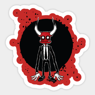 Suits & Dresses: Devil Sticker